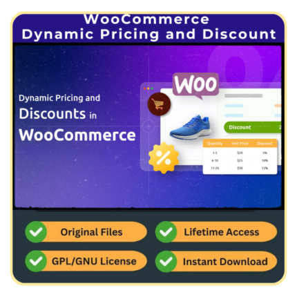 WooCommerce Dynamic Pricing & Discounts — (Free Updates + GPL)