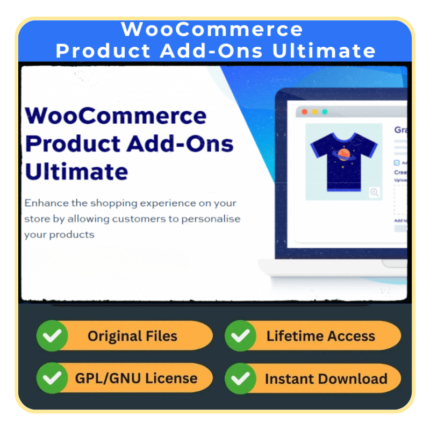 WooCommerce Product Add-Ons Ultimate — (Free Updates + GPL)