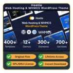 Hostie – Web Hosting & WHMCS WordPress Theme (GPL | Latest Version 2.3.5)