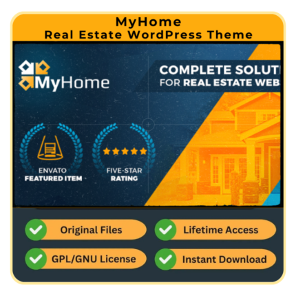 MyHome – Real Estate WordPress Theme (GPL | Latest Version 4.2.1)