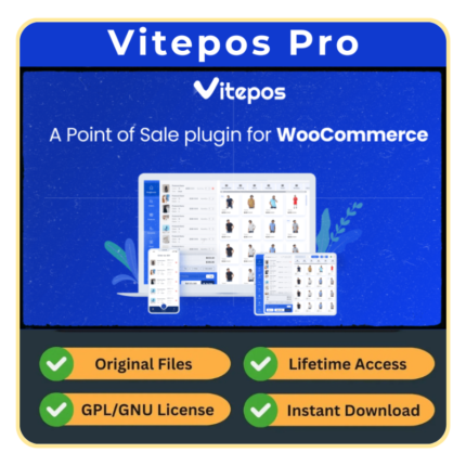 Vitepos Pro – WooCommerce Point of Sale (POS) Plugin (GPL | Latest Version 3.4.0)