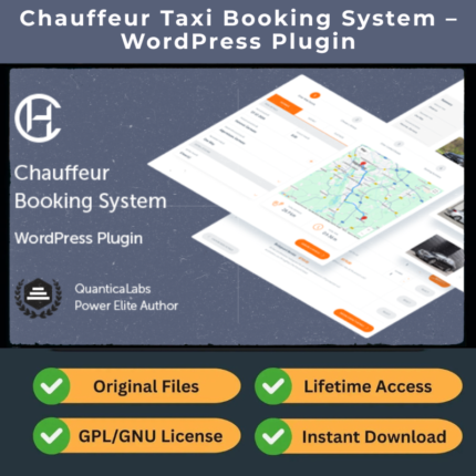 Chauffeur Taxi Booking Syst — WordPress Plugin (GPL | Latest Version 9.1)