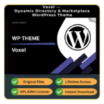 Voxel — Dynamic Directory & Marketplace WordPress Theme (Create Advanced Websites)