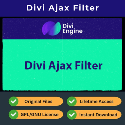 Divi Ajax Filter 4.1.9