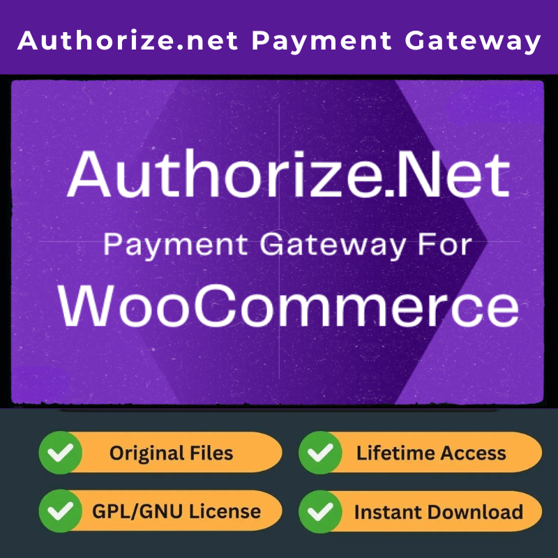 40 Authorize.net Payment Gateway for WooCommerce - Image 1