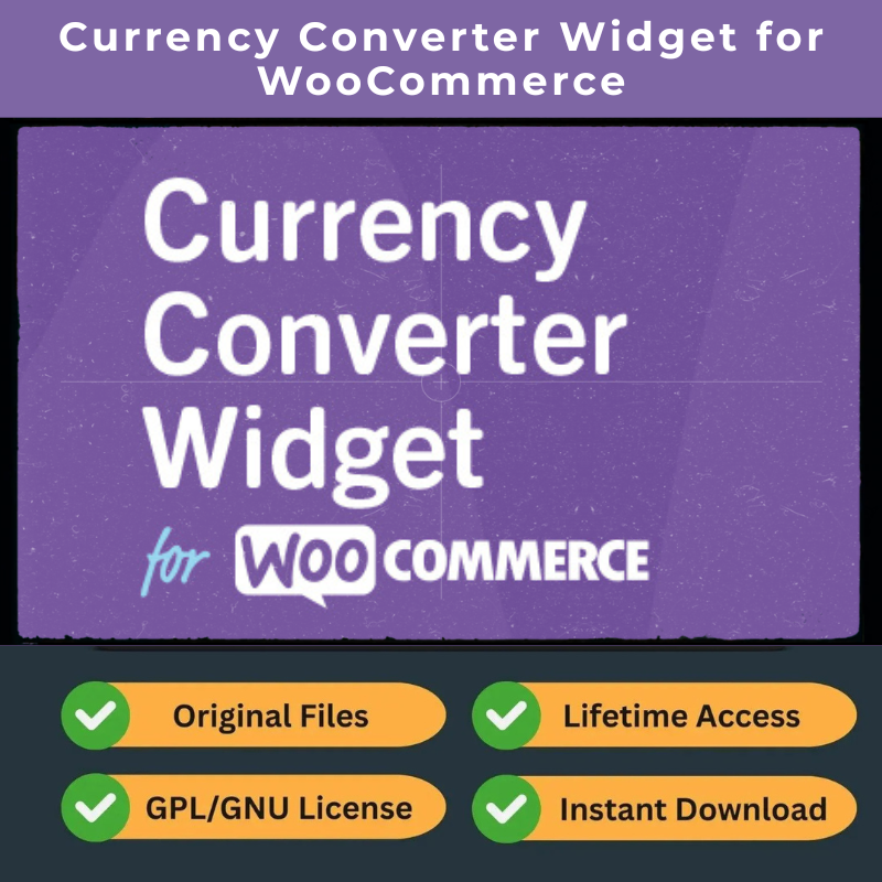 41 Currency Converter Widget for WooCommerce - Image 1