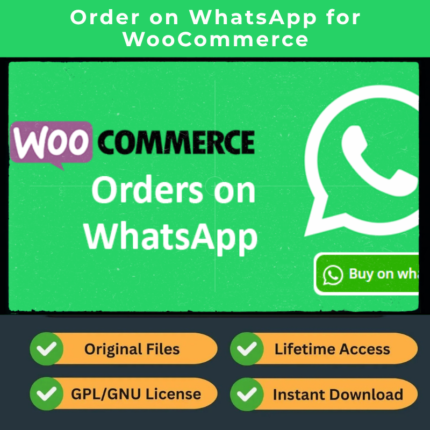 Order on WhatsApp for WooCommerce Direct Checkout Plugin