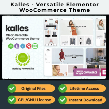 Kalles - Versatile Elementor WooCommerce Theme