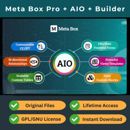Meta Box Pro + AIO + Builder—  Dynamic Custom Fields Framework for WordPress