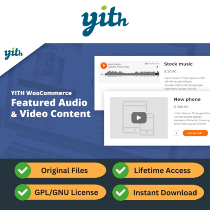 YITH WooCommerce Featured Audio & Video Content Premium 1.52.0
