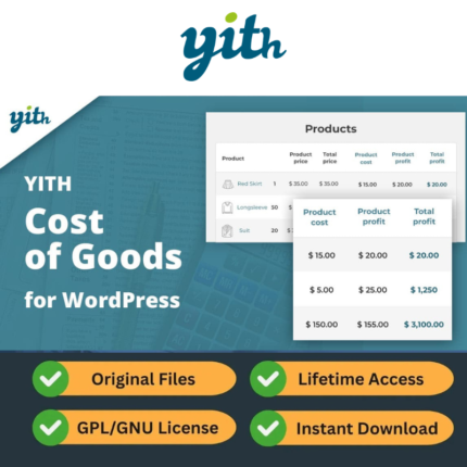 YITH Cost of Goods for WooCommerce Premium 2.22.0