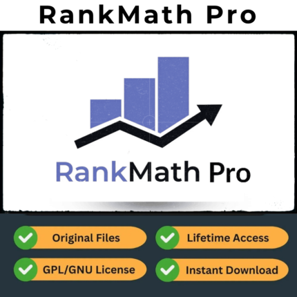 Rank Math Pro – WordPress SEO Plugin (Free Updates + GPL)