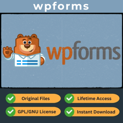 WPForms Pro – Drag & Drop WordPress Form Builder - (Free Updates + GPL)