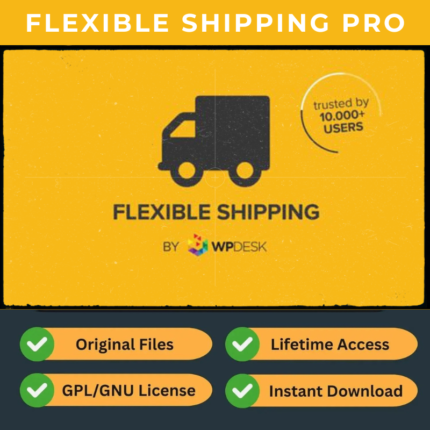 Flexible Shipping Pro – Table Rate Shipping for WooCommerce (Free Updates + GPL)
