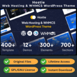 Hostie – Web Hosting & WHMCS WordPress Theme (GPL | Latest Version 2.3.5)