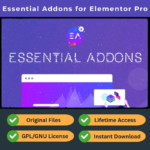 Essential Addons for Elementor Pro (GPL) – 70+ Widgets & Extensions