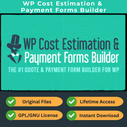 WP Cost Estimation & Payment Forms Builder (GPL | Latest Version 10.3.2)