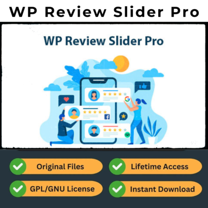 WP Review Slider Pro (Premium) – WordPress Review & Testimonial Plugin (GPL | Latest Version 12.6.7)