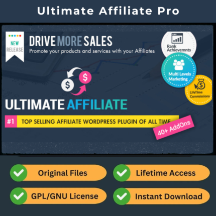 Ultimate Affiliate Pro – WordPress Affiliate Plugin for WooCommerce (GPL | Latest Version 9.5.5)
