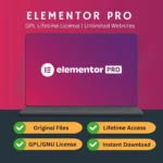 Elementor Pro (GPL) – Latest Version | Lifetime Updates Upon Request